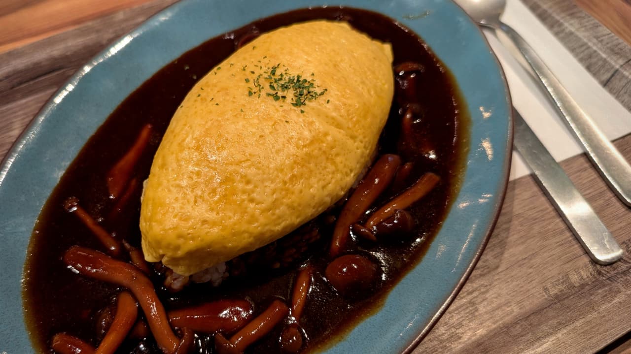 こもれびカフェのオムライス